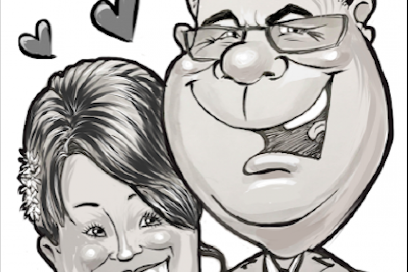Caricature per il tuo matrimonio, un servizio divertente e originale per sposi e invitati