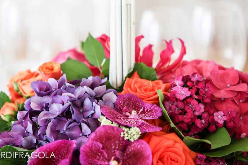 Flower bar: idea originale e romantica per le nozze